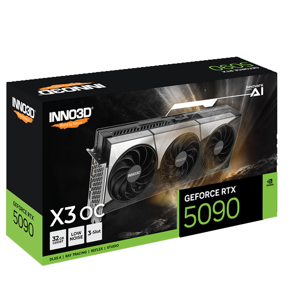 Inno3d RTX 5090 X3 OC 32GB GDDR7 Graphics Card