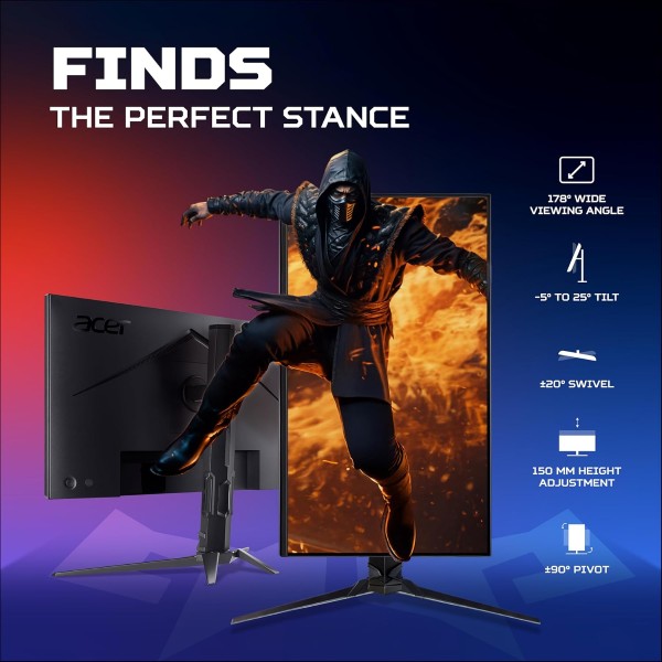 Acer Predator XB253Q F3 25-inch FHD 320hz 1ms IPS Panel Gaming Monitor