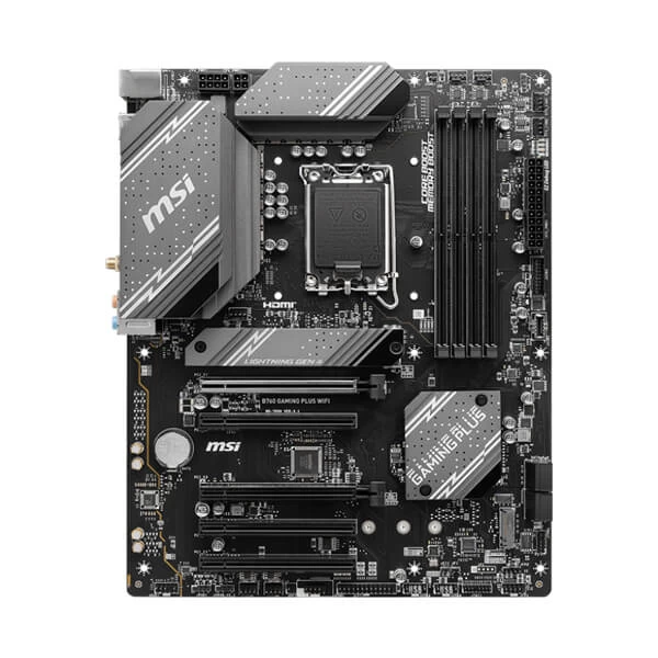 MSI B760 Gaming Plus WiFi DDR5 Intel 13th &amp; 12th Gen LGA 1700 ATX Motherboard