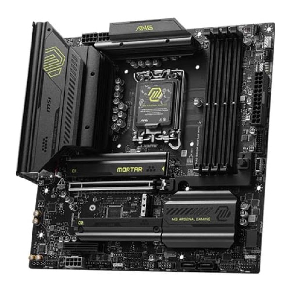MSI MAG B860M Mortar WiFi DDR5 Intel LGA 1851 ATX Motherboard