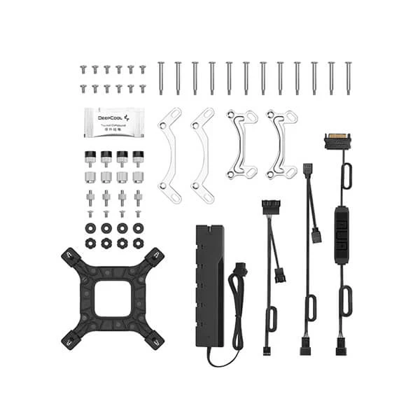 Deepcool Gammaxx L360 ARGB 360mm All-In-One Liquid CPU Cooler (White)