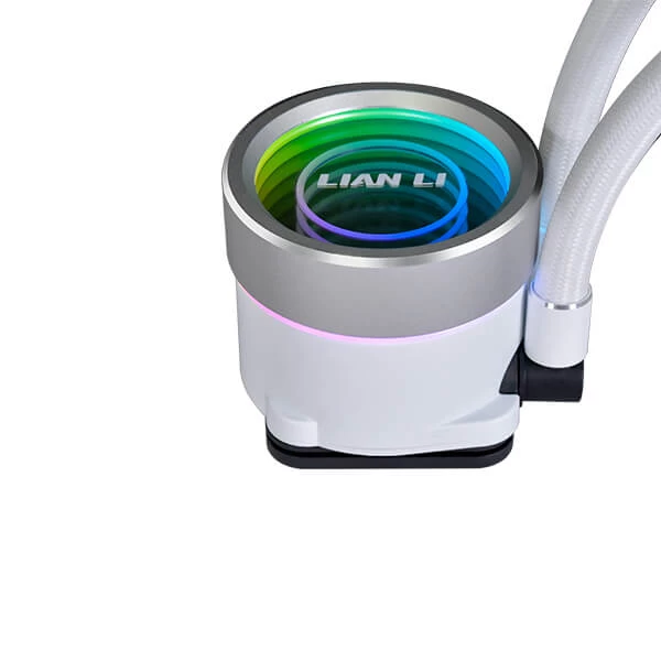 Lian Li Galahad II Trinity WH ARGB SL-INF Edition 360mm Liquid CPU Cooler (White)