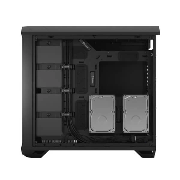 Fractal Design Torrent Black Solid Mid-Tower ATX Cabinet with Front Mesh & Side Glass Panel