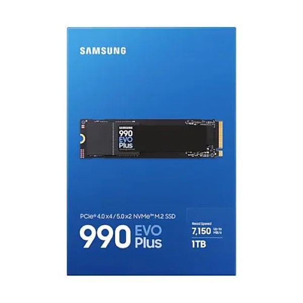 Samsung 990 Evo Plus 1Tb M.2 NVMe PCIe Gen 4.0 internal SSD (MZ-V9S1T0B)