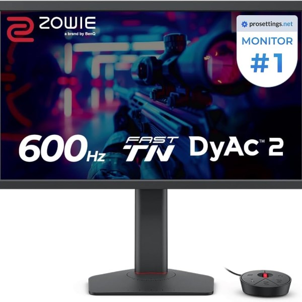 BenQ Zowie XL2586X Plus 25Inch FHD 600Hz 0.5Ms TN Panel Gaming Monitor