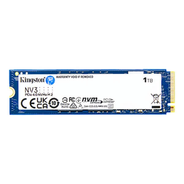 Kingston NV3 1TB Gen4.0 NVMe M.2 Internal SSD
