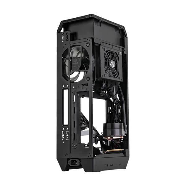 Cooler Master Ncore 100 Max Silver (M-ITX) Mini-Tower Cabinet with Cooler and PSU (Silver Edition)