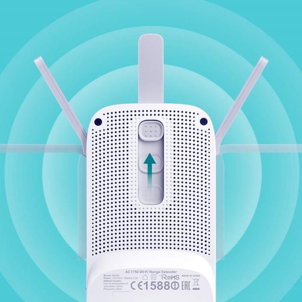 TP-Link RE450 AC1750 Dual Band Wi-Fi Range Extender with Built-In Access Point Mode