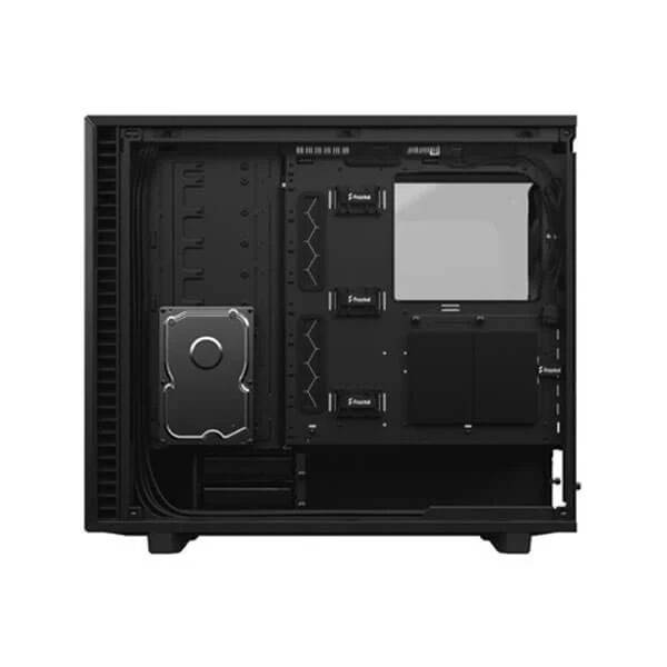 Fractal Design Define 7 Black Solid Mid-Tower ATX Cabinet Up Mesh with Side Glass Panel