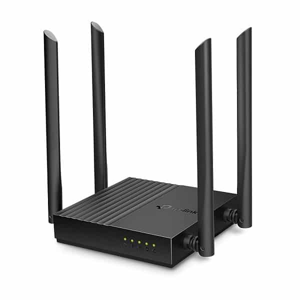 TP-Link Archer C64 AC1200 Dual Band Gigabit WiFi with MU-MIMO, Beamforming, and Advanced Security