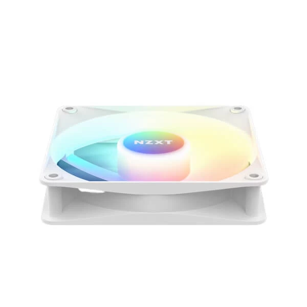 NZXT F120 Core RGB White 120mm Case Fans Single Pack