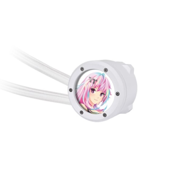 Thermaltake Th360 V2 Ultra Ex ARGB Snow 360mm AIO Liquid CPU Cooler (White)