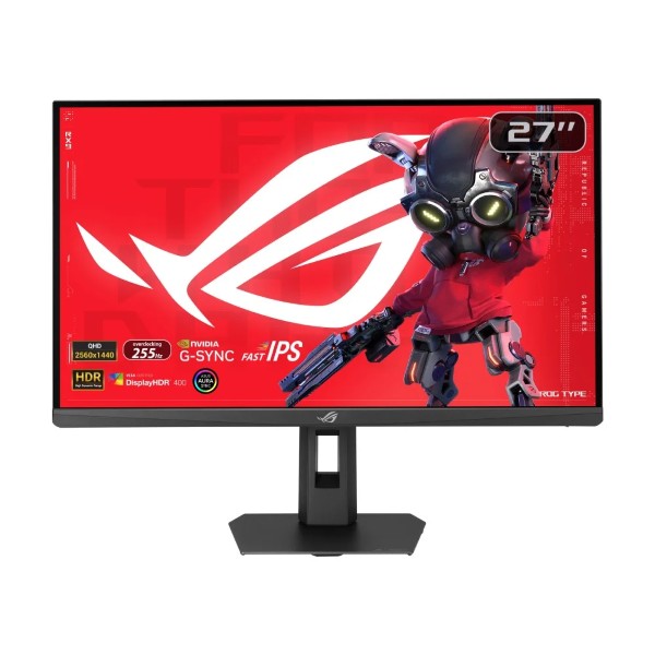ASUS ROG Strix XG27ACMES 27-inch 2K 255hz (OC) 0.3ms Fast IPS Gaming Monitor With ELMB and Type-C