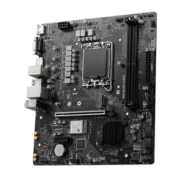 MSI Pro H610M-G WiFi Intel LGA1700 M-ATX Motherboard