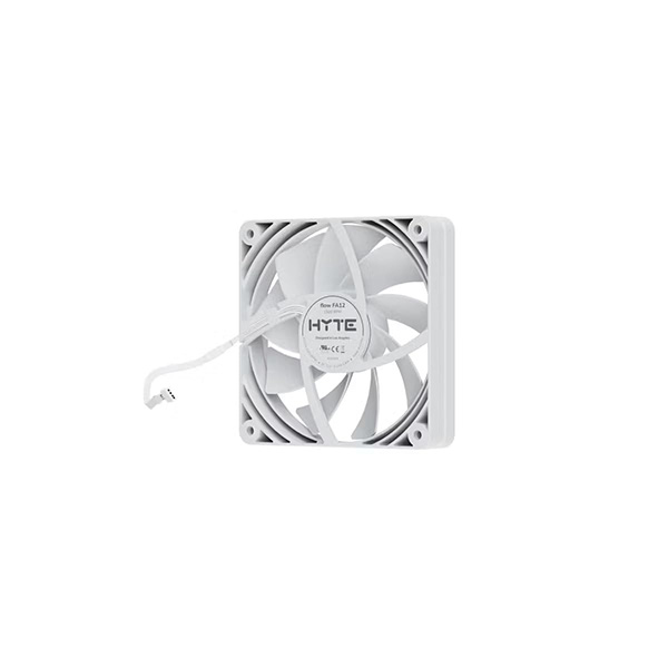 Hyte FA12 Snow 120mm PWM Case Fan 4 Pack (Snow White)