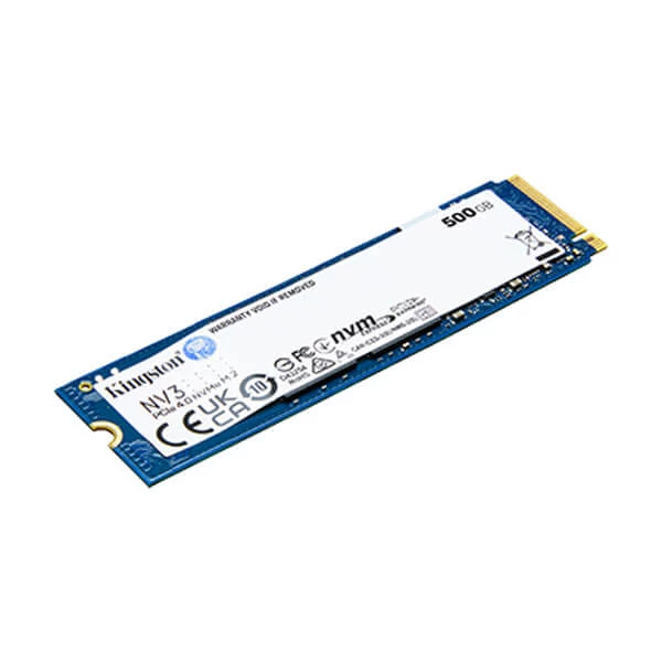 Kingston NV3 500GB Gen4.0 NVMe M.2 Internal SSD