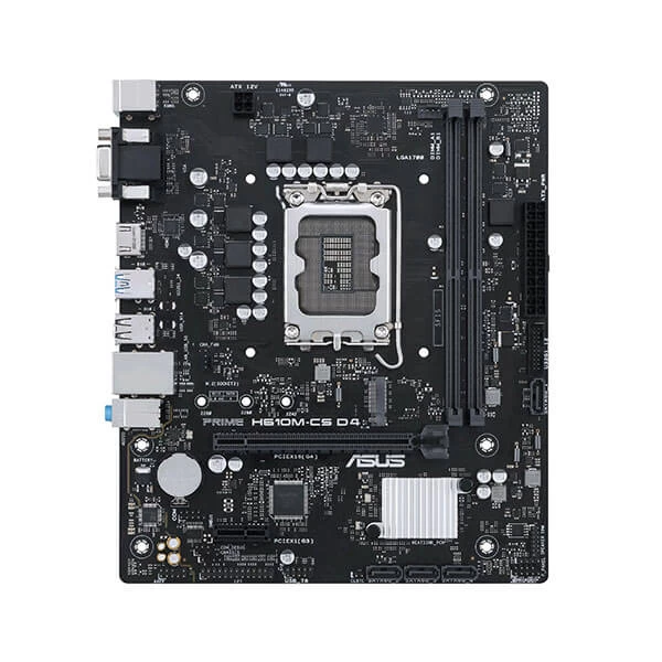 Asus Prime H610M-CS-D4 Intel 12th Gen LGA 1700 DDR4 M-ATX motherboard