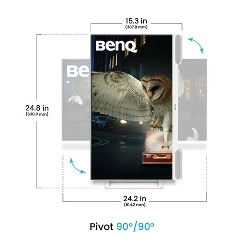 BenQ EW2790U 27 Inch UHD 60Hz 5ms IPS Panel Monitor (White)