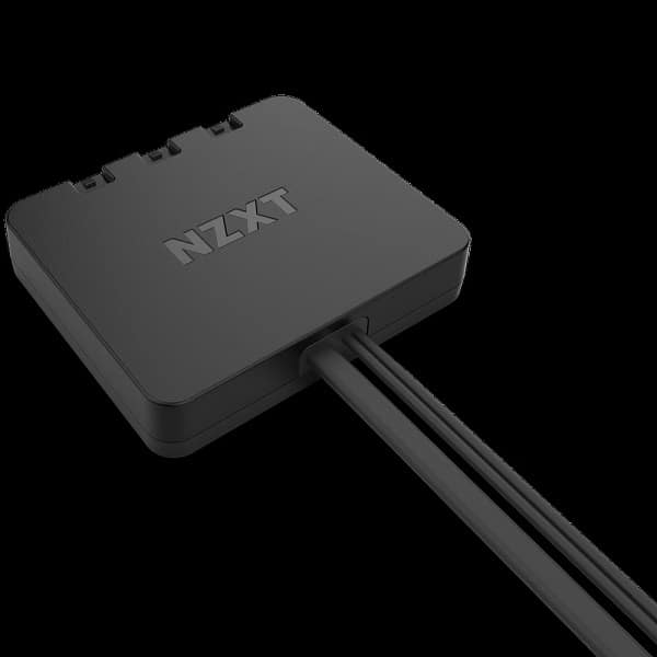 NZXT F120 Core RGB 120mm Case Fans Triple Pack with RGB Controller (Black)