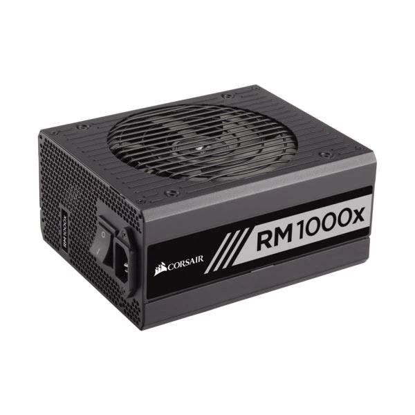 Corsair RM1000X 80 Plus Gold Certified Fully Modular PSU with Active PFC