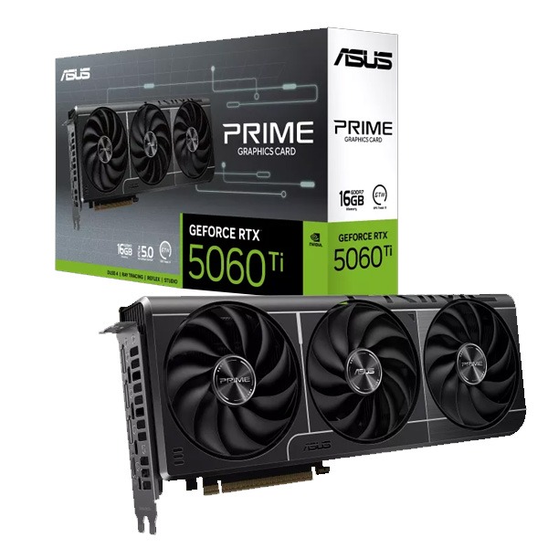 ASUS Prime RTX 5060TI 16GB GDDR7 Graphics Card