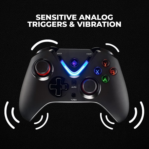 Cosmic Byte Ares Wireless Gamepad for PC (Black)