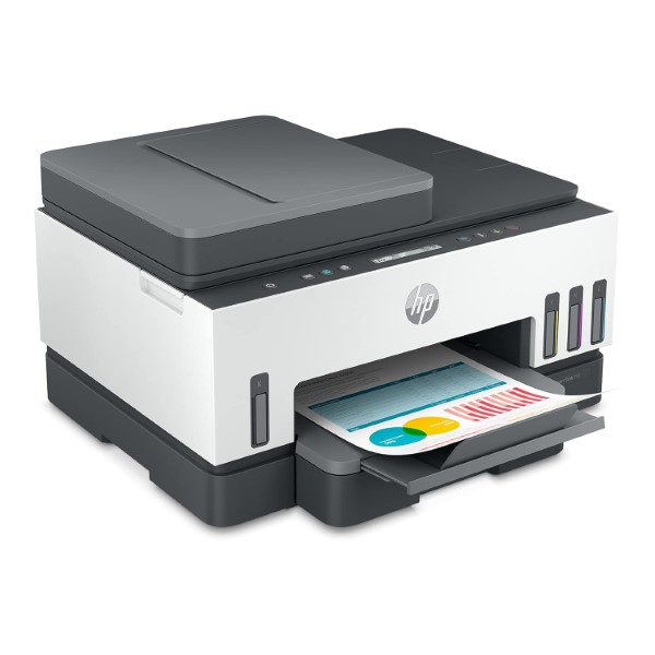 HP Smart Tank 750 Multi Function Duplex Wi-Fi Printer with Auto Ink and Paper Sensor