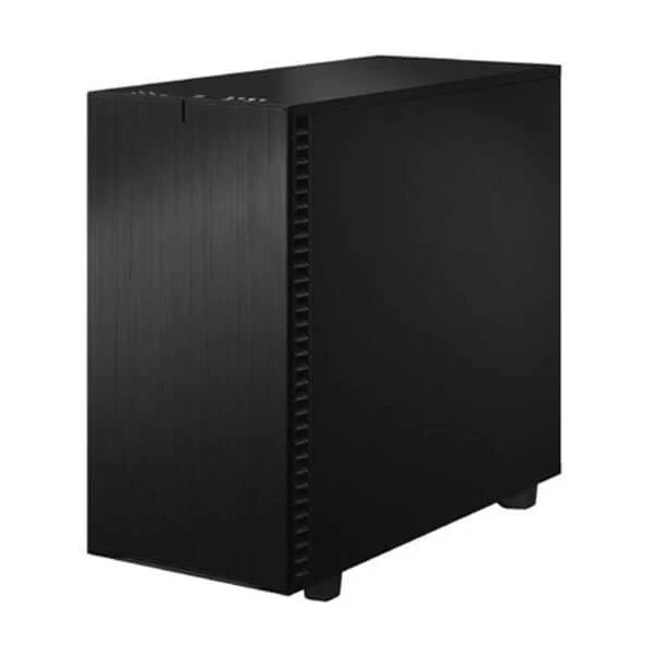 Fractal Design Define 7 Black Solid Mid-Tower ATX Cabinet Up Mesh with Side Glass Panel