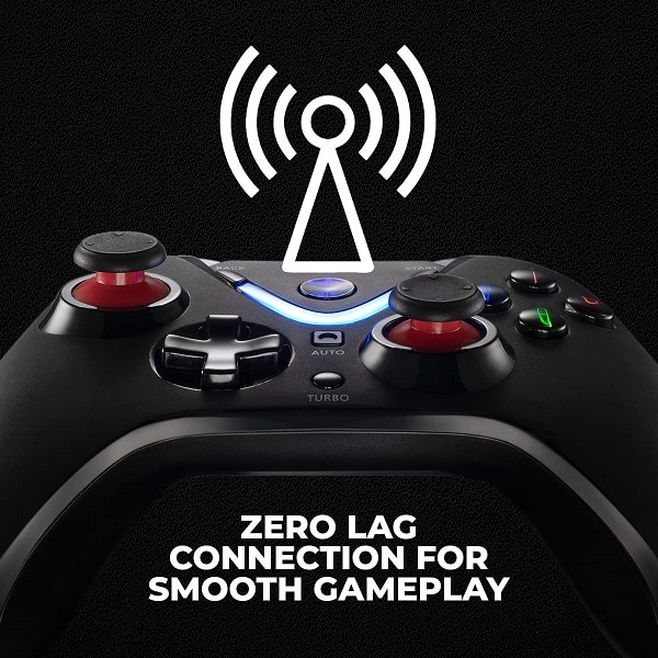 Cosmic Byte Ares Wireless Gamepad for PC (Black)