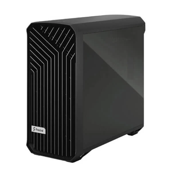 Fractal Design Torrent Black TG Light Tint Mid-Tower ATX Cabinet with Front Mesh & Side Glass Panel