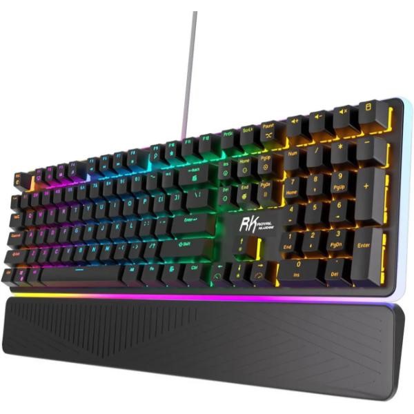 Royal Kludge RK918 Black (Blue Switch) Mechanical Wired Gaming Keyboard