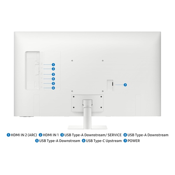 Samsung LS43FM701UWXXL 43-Inch M7 UHD 60Hz VA Panel Smart Monitor