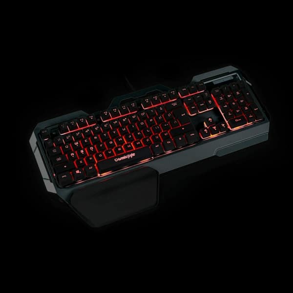 Cosmic Byte Galactic RGB Backlit Membrane Gaming Keyboard (Black)