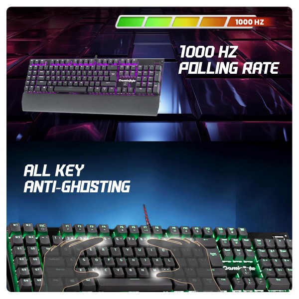 Cosmic Byte CB-GK-24 Equinox Alturas wired Mechanical Gaming keyboard (Black)