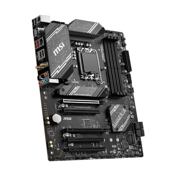 MSI B760 Gaming Plus WiFi DDR5 Intel 13th &amp; 12th Gen LGA 1700 ATX Motherboard