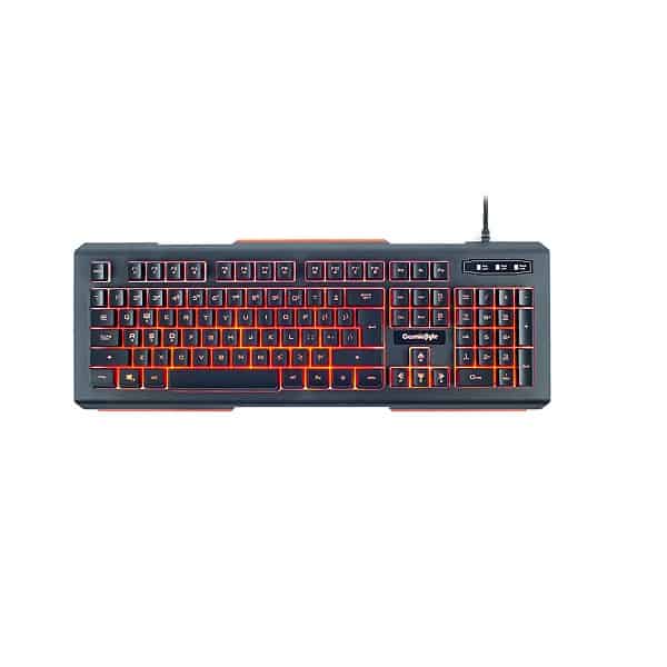 Cosmic Byte CB-GK-02 Corona Anti-Ghosting Gaming Keyboard with RGB Backlit (Black)