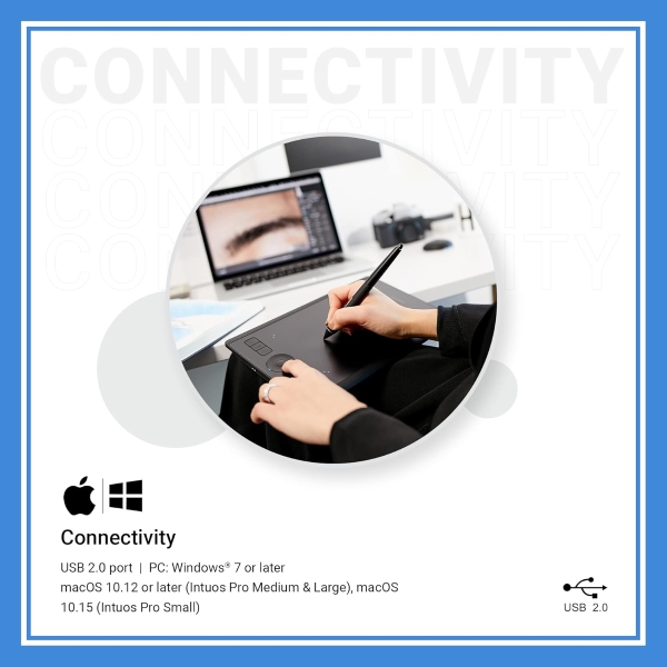 Wacom Intuos Pro Creative Pen Tablet Small Black