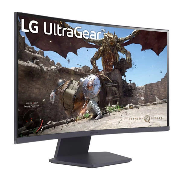 LG UltraGear 27GS60QC-B 27-inch QHD 180hz 1ms VA Panel Curved Gaming Monitor
