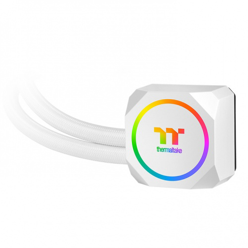 Thermaltake TH240 ARGB V2 Snow 240mm AIO Liquid Cooler (White)