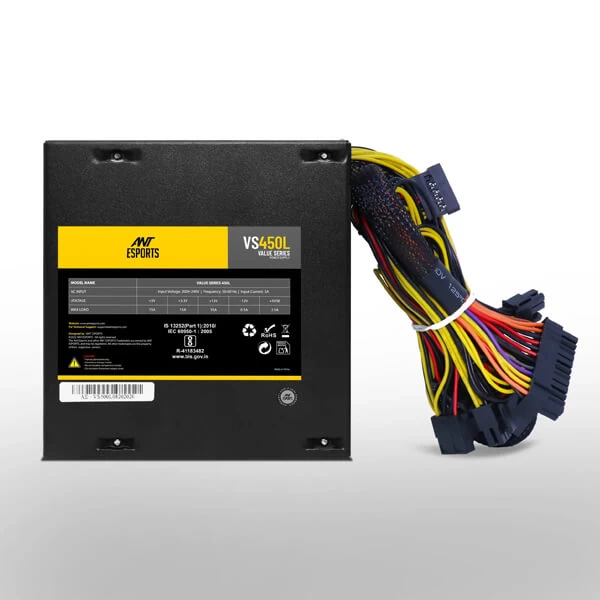 Ant Esports VS450L 450 Watt Non-Modular Power Supply