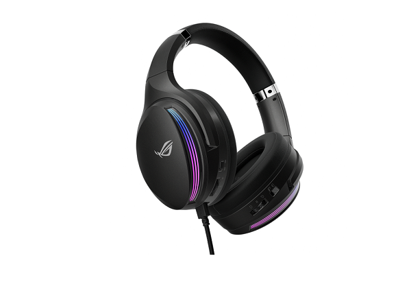 ASUS ROG FUSION II 500 RGB GAMING HEADSET WITH VIRTUAL 7.1 SURROUND AND AI NOISE CANCELING MICROPHONE