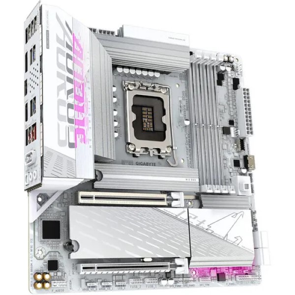 Gigabyte B860M Aorus Elite Wifi6E Ice M-Atx Ddr5 Motherboard White