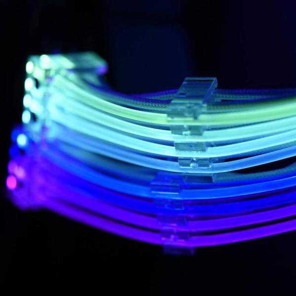 Lian Li Strimer 8-Pin RGB PCI-E extension cable for graphics cards (G89.PW8-8.IN).