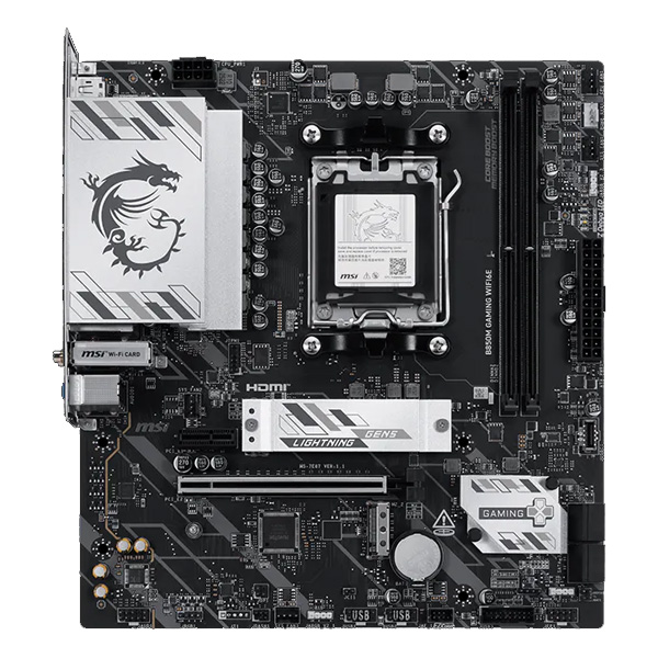 MSI B850M Gaming Wifi6E Amd Am5 Ddr5 M-Atx Motherboard
