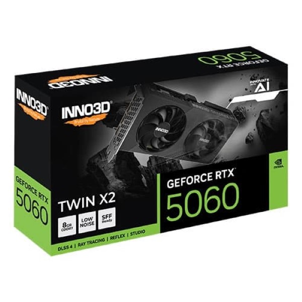 Inno3D RTX 5060 Twin X2 8GB GDDR7 Graphics Card
