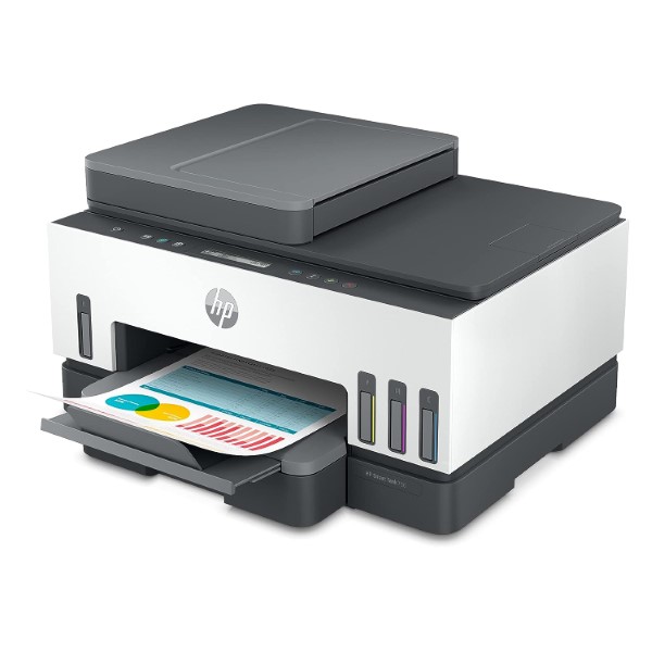 HP Smart Tank 750 Multi Function Duplex Wi-Fi Printer with Auto Ink and Paper Sensor