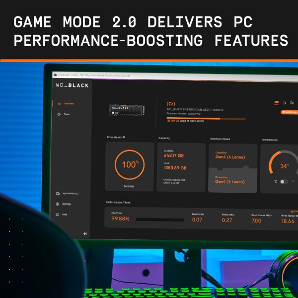 WD Black SN850X 8TB Gen4 PCIe NVMe M.2 Internal SSD