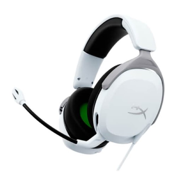 HyperX Cloud X Stinger 2 Core White Wired Gaming Headset With 3.5mm Stereo and 40mm Sound driver (PC)