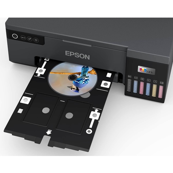 Epson Eco Tank L8050 Single Function Inkjet Color Printer