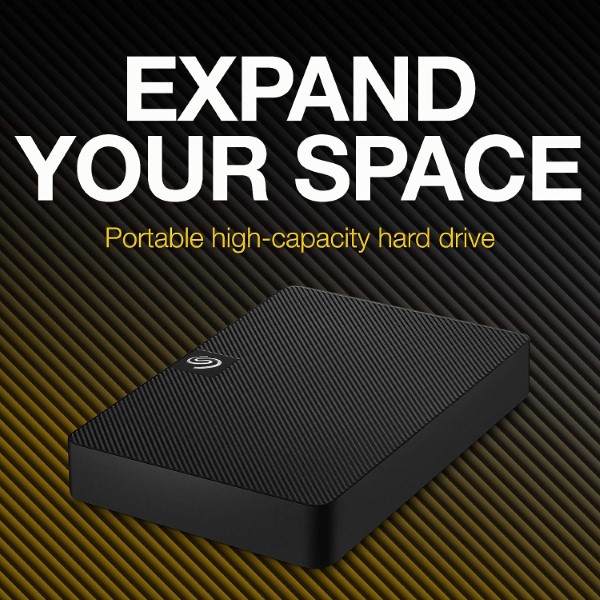 Seagate Expansion 4TB External Hard Disk (Black)
